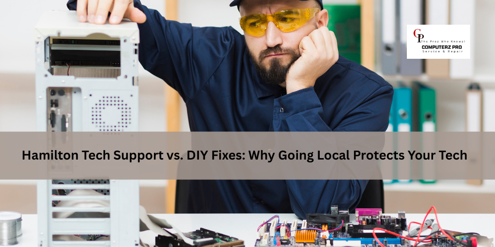 Hamilton Tech Support vs. DIY Fixes: Why Going Local Protects Your Tech